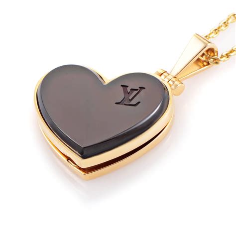 louis vuitton mens pendant|louis vuitton locket necklace.